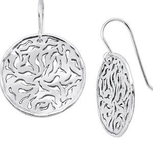 Silpada 'Salta Escape' Cut-Out Circular Earrings